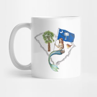 South Carolina Mermaid Mug